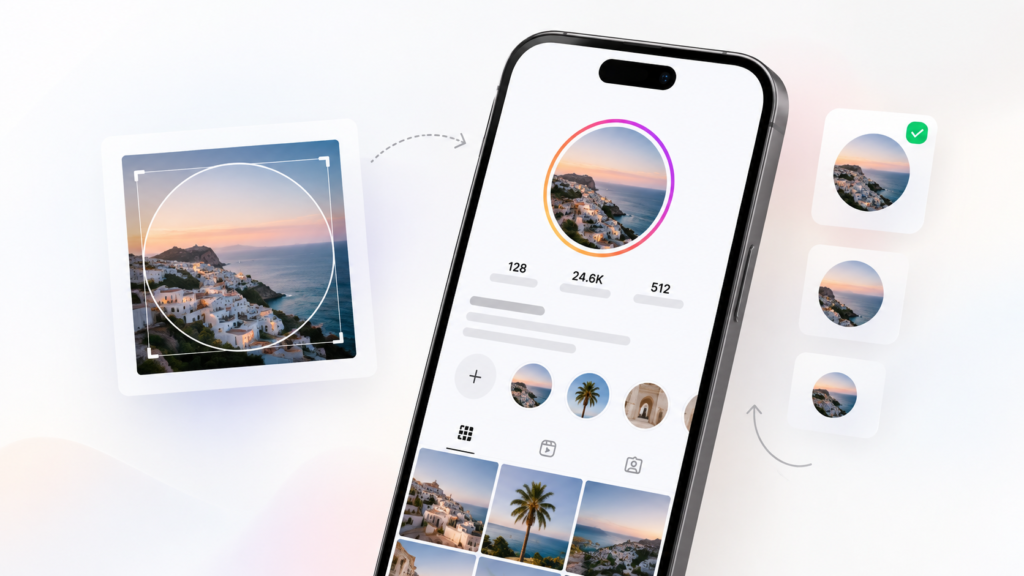 Instagram PFP Viewer preview example
